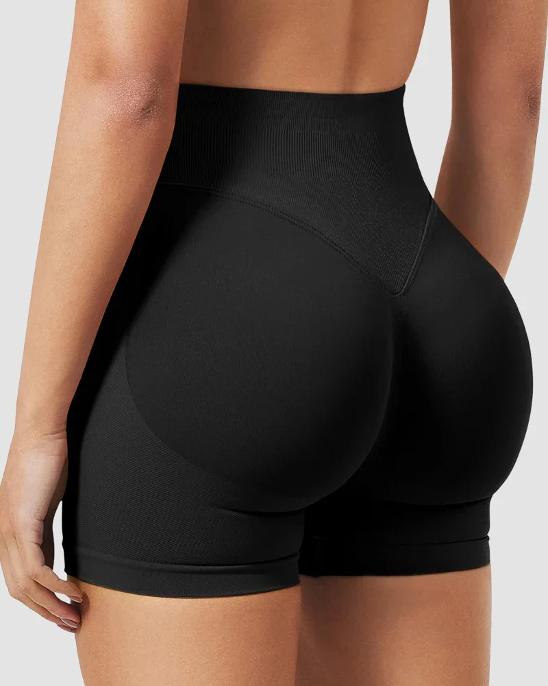 Women's Tummy Control High Waist Seamless Sport Shorts