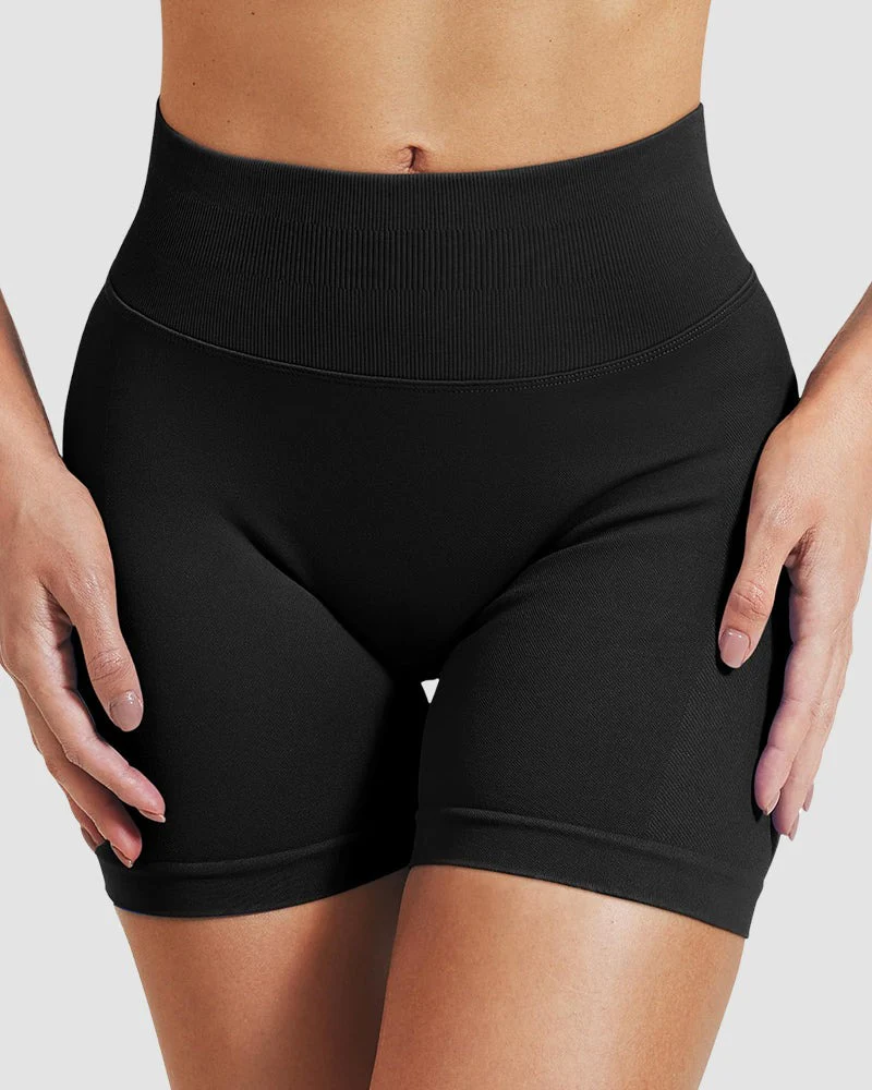 Women's Tummy Control High Waist Seamless Sport Shorts