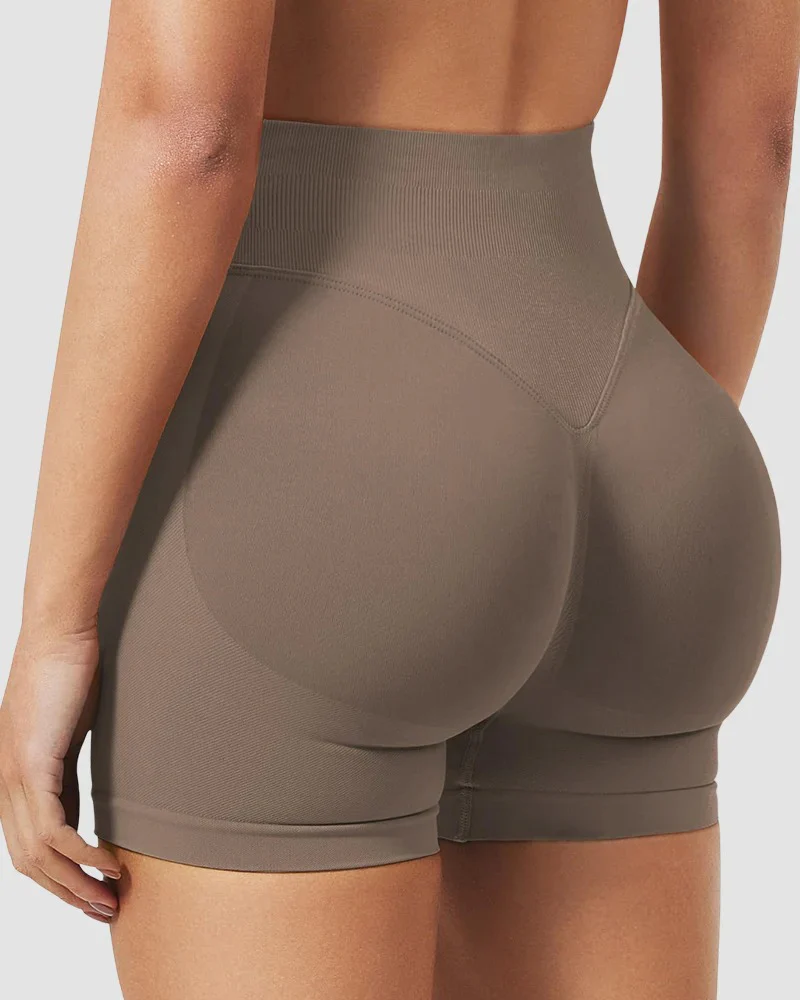 Women's Tummy Control High Waist Seamless Sport Shorts