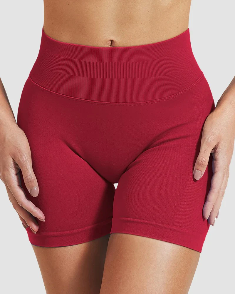 Women's Tummy Control High Waist Seamless Sport Shorts