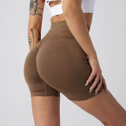 Women's Tummy Control High Waist Seamless Sport Shorts