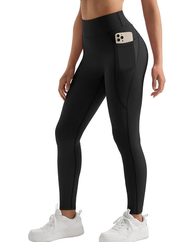 Curvyify High Waisted Butt Lifting Tummy Control Side Pocket Shaping Leggings (Buy 1 Get 1 Free)