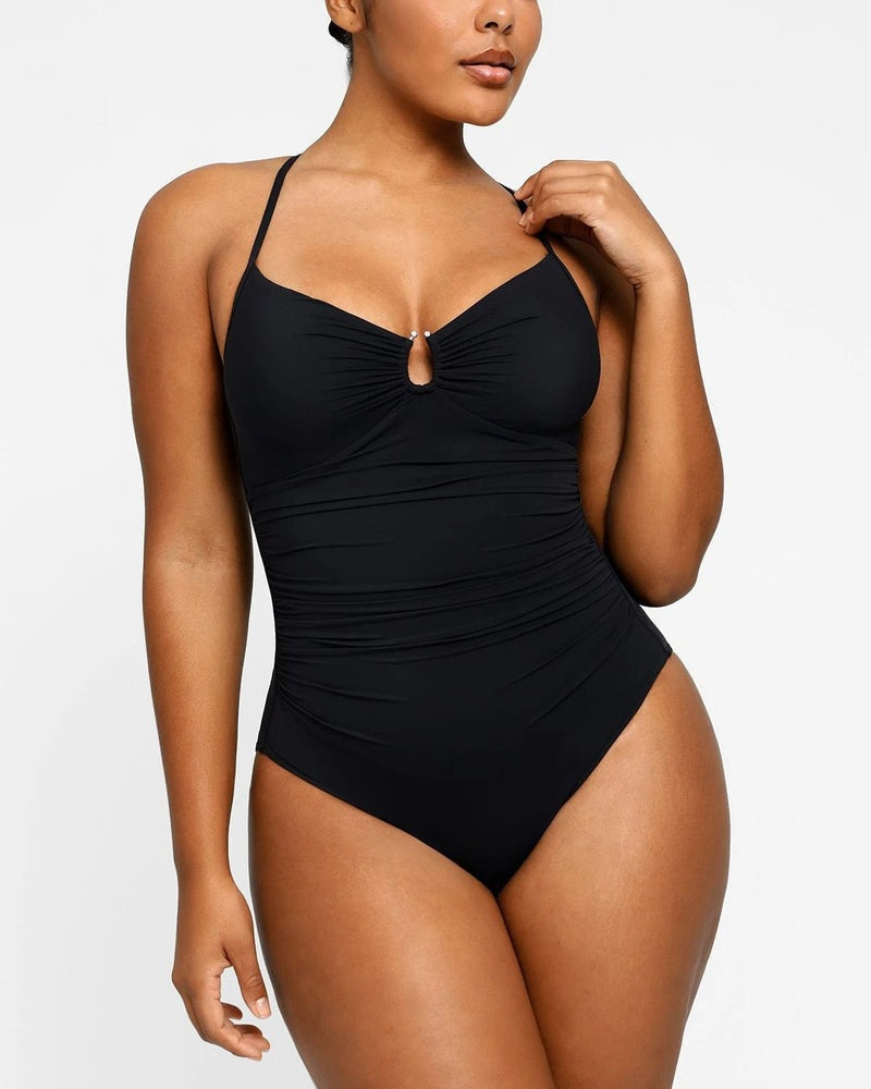 ⚡Flash Sale🔥 Smart Sculpt U-Ring Cut Out Shaping Swimsuit