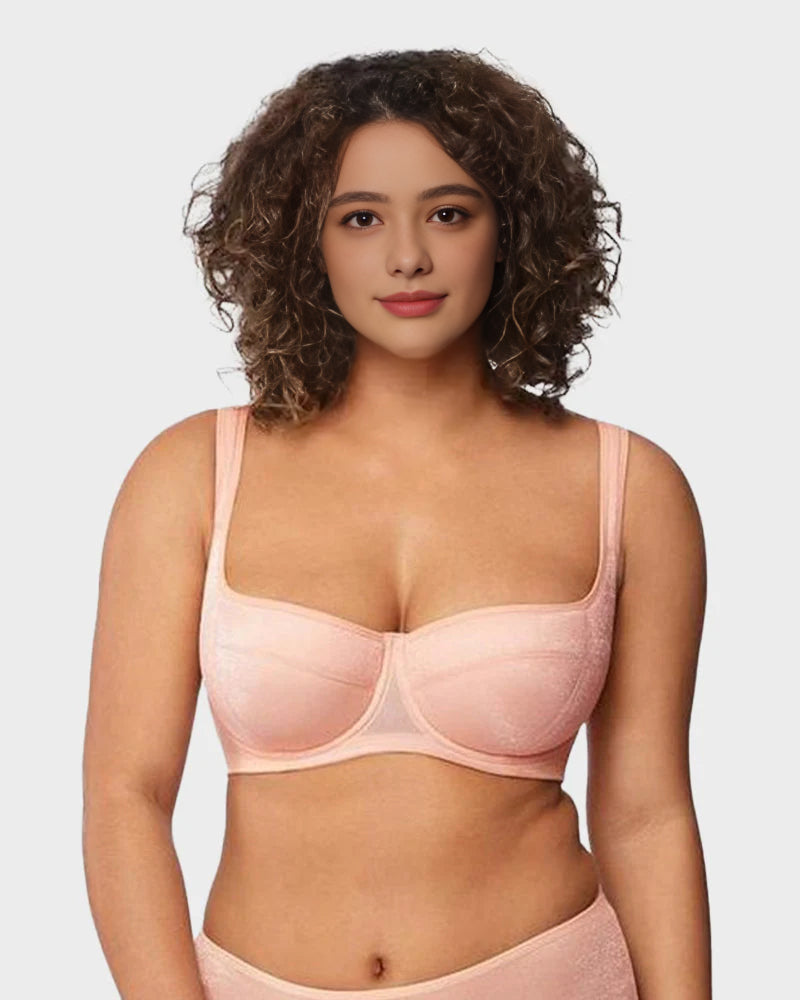 Shimmer Lightly Padded Balconette Bra