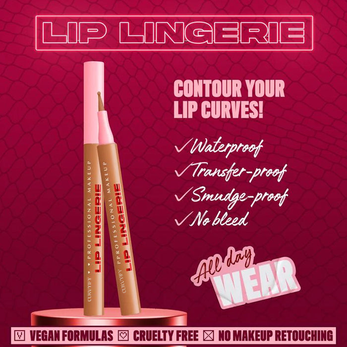 Curvyify Lip Lingerie Sculpting Lip Liner – Lightweight, Transfer & Waterproof
