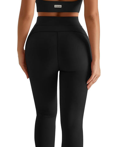 Curvyify High Waisted Butt Lifting Tummy Control Side Pocket Shaping Leggings (Buy 1 Get 1 Free)