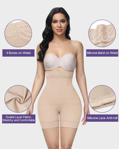 Slimming Butt Lifter High Waist Seamless Shorts For Women