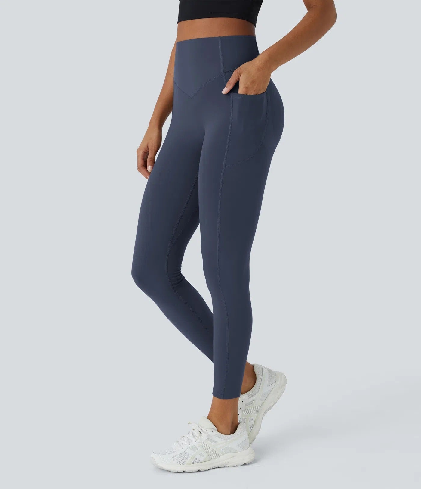 🔥Flash Sale🔥 High Waisted Butt Lifting Tummy Control Side Pocket Shaping Training Leggings