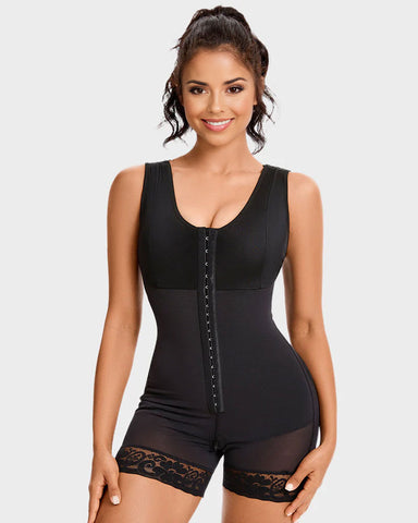 ⚡Flash Sale⚡ Extra Plus Size Shaper Bodysuit Tummy Control Shapewear With Bra