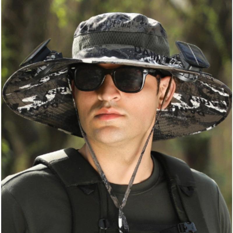 2025 Solar Fan Hat – Dual Power Outdoor Sun Protection Cap