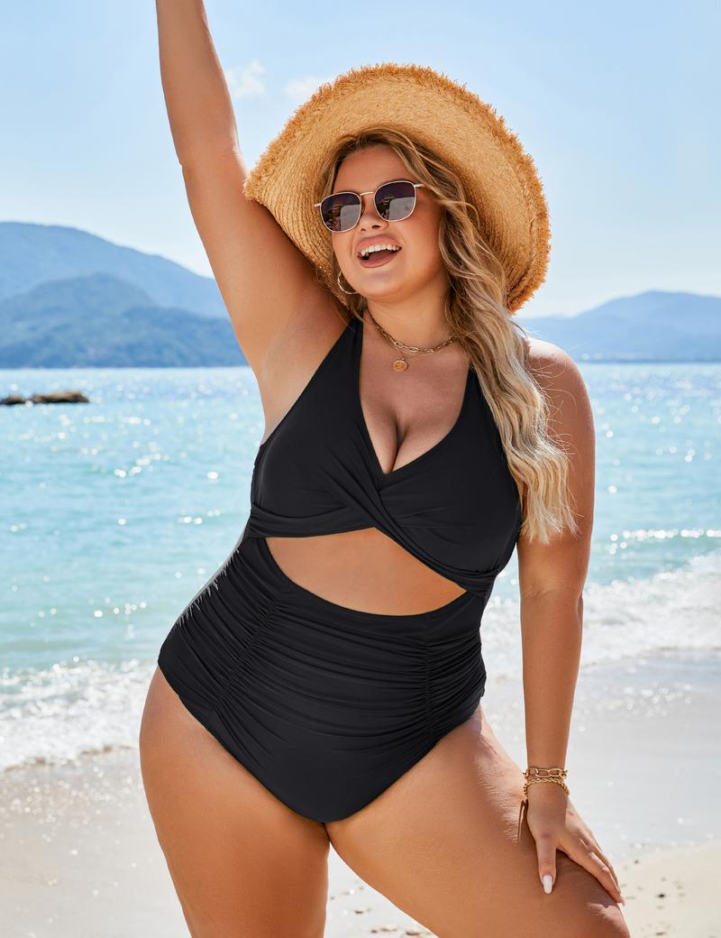 Push Up Tummy Control One Piece Swimsuit