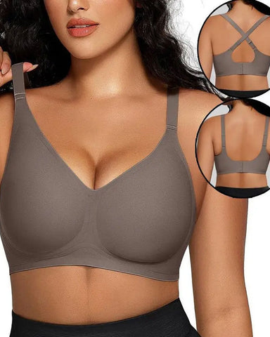 Women Comfortable Push Up Bras Wireless Seamless Full Coverage Bra