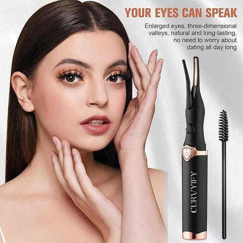 Rechargeable Heated Eyelash Curler for Quick Heating Curling