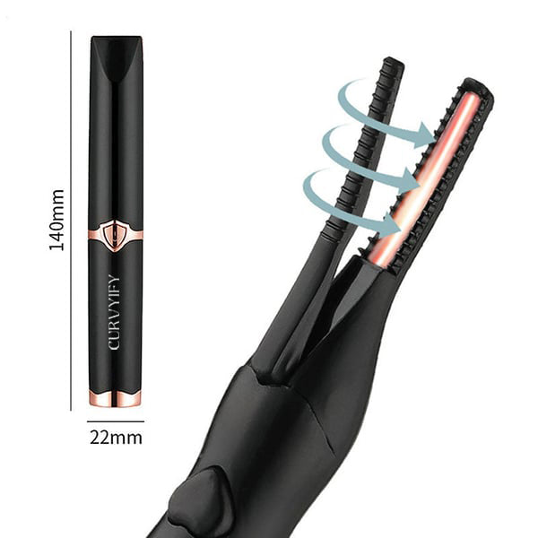 Rechargeable Heated Eyelash Curler for Quick Heating Curling