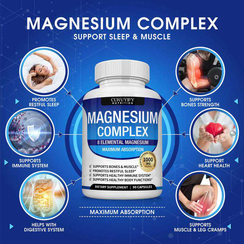 Magnesium Complex 8 Essential Magnesium Supplement Fitness Edible