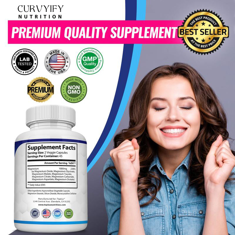 Magnesium Complex 8 Essential Magnesium Supplement Fitness Edible