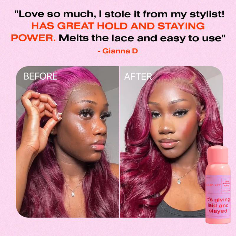 Lace Melting Spray， Lace Bond Spray