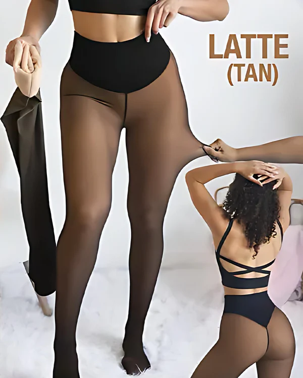 Compression  One-Seam Shaping Fleece Leggings