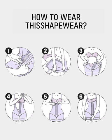 ⚡Flash Sale⚡ Extra Plus Size Shaper Bodysuit Tummy Control Shapewear With Bra
