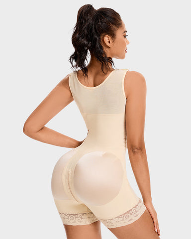 ⚡Flash Sale⚡ Extra Plus Size Shaper Bodysuit Tummy Control Shapewear With Bra