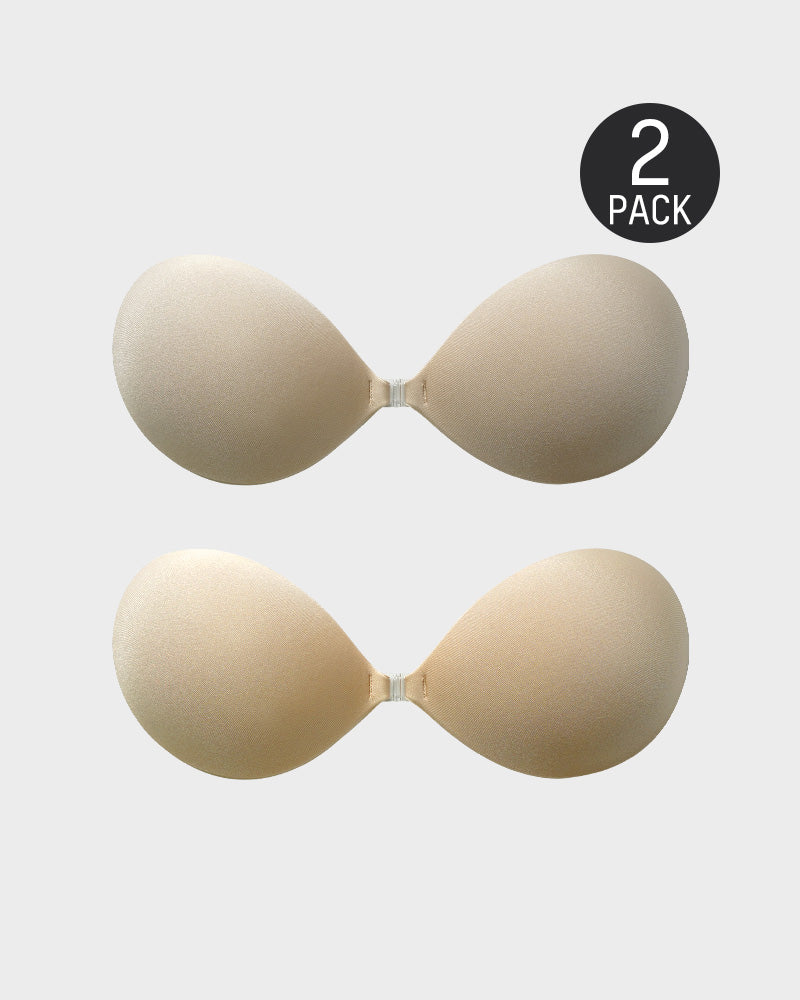 Front Closure Adhesive Invisible Push-Up Bra