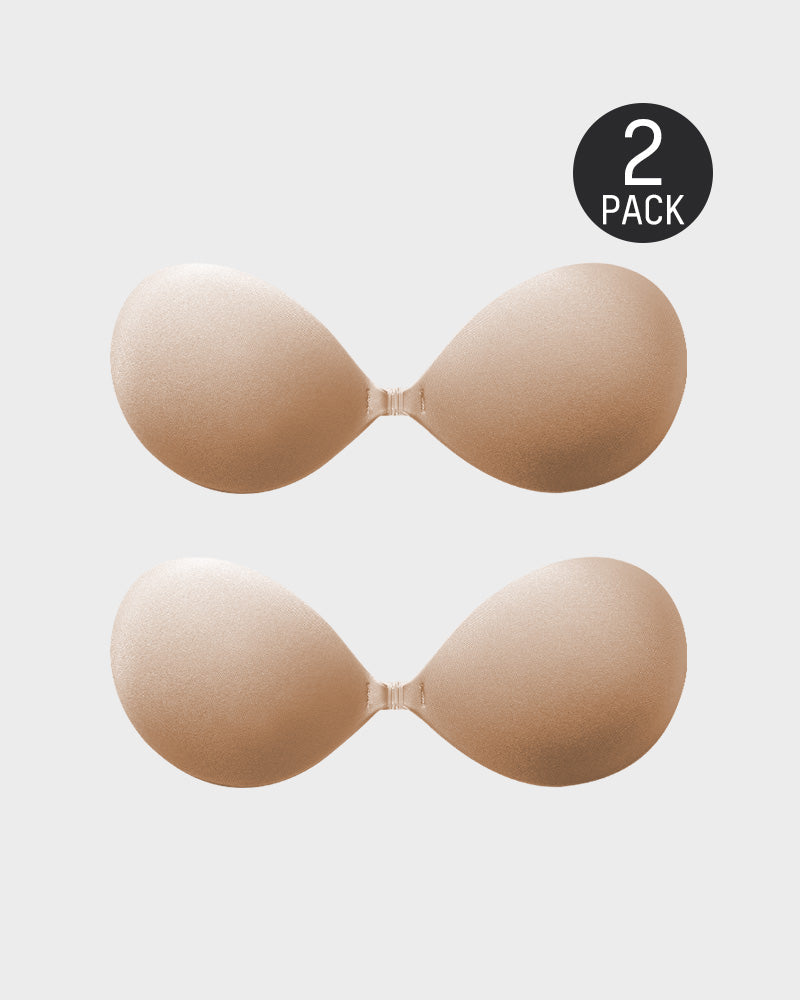Front Closure Adhesive Invisible Push-Up Bra