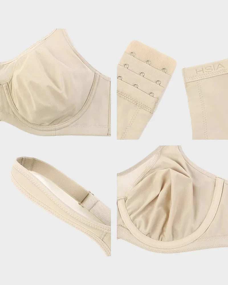⚡Flash Sale⚡ Plus Size Cooling Full Coverage Minimizer Bra