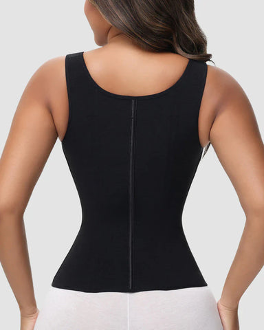 🔥Flash Sale🔥 Double-Layer Tummy Control Waist Shaper Girdle With Bra