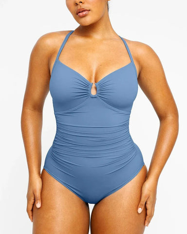 ⚡Flash Sale🔥 Smart Sculpt U-Ring Cut Out Shaping Swimsuit