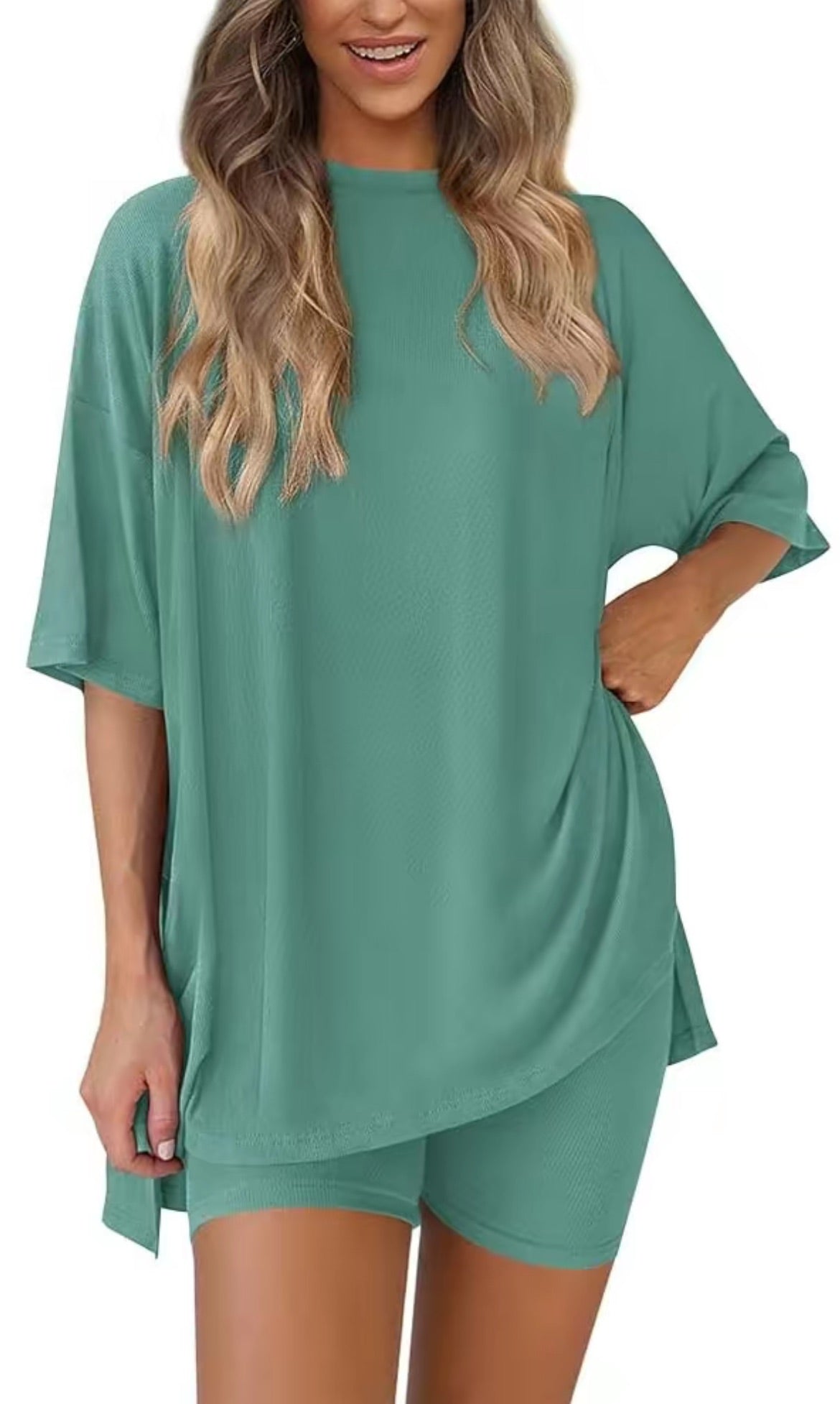 Curvyify 2 piece Shorts Set