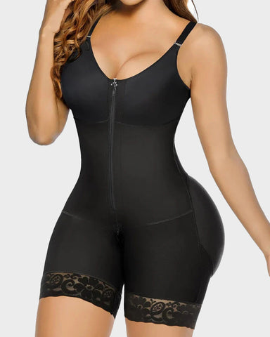 🔥Flash Sale🔥Tummy Control Butt Lifter Shaper with Zipper Crotch Fajas Colombianas
