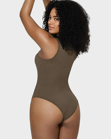 Sleeveless Tummy Control Tank Tops Bodysuits