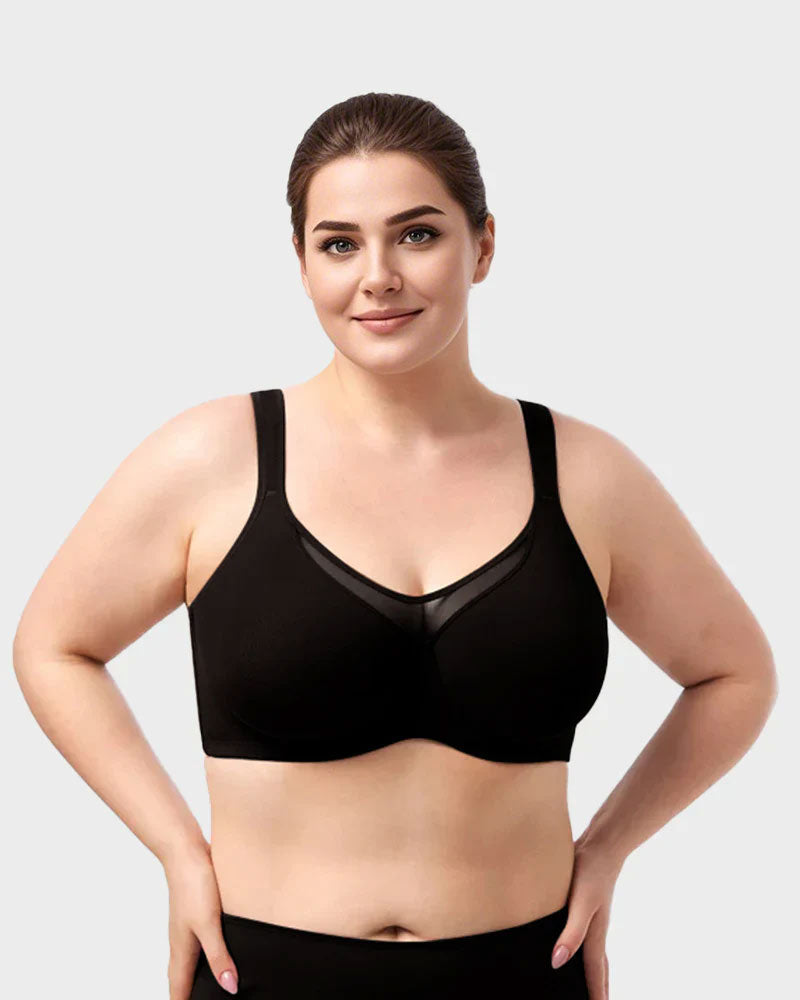 ⚡Flash Sale⚡ Plus Size Cooling Full Coverage Minimizer Bra