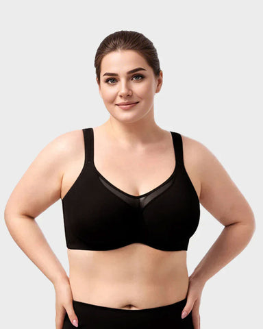 ⚡Flash Sale⚡ Plus Size Cooling Full Coverage Minimizer Bra