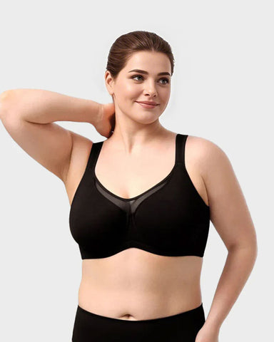 ⚡Flash Sale⚡ Plus Size Cooling Full Coverage Minimizer Bra