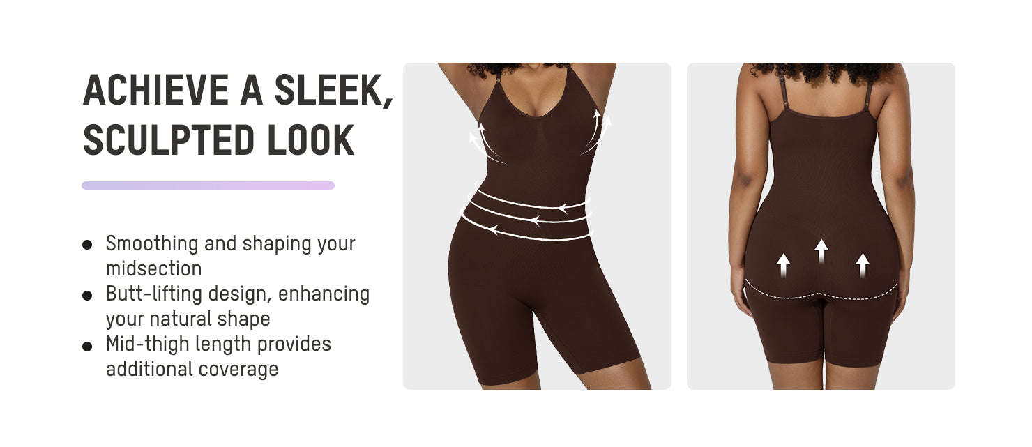 Curvyify Smoothing Seamless Full Body Shaper