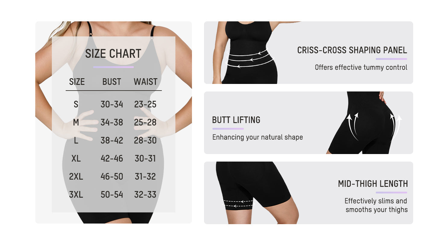 Curvyify Smoothing Seamless Full Body Shaper