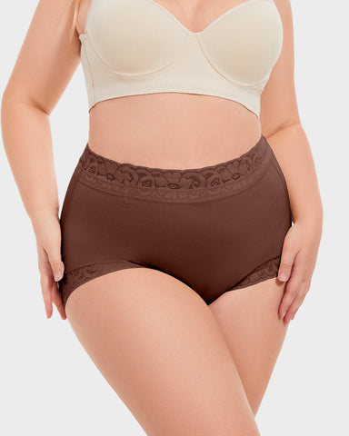 Classic Lace Butt Lifter Shaping Shorts For Women