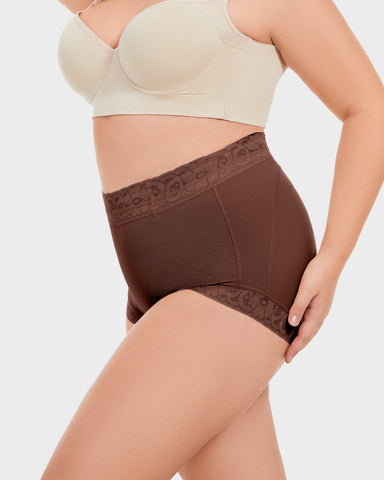 Classic Lace Butt Lifter Shaping Shorts For Women