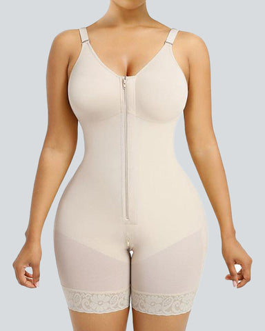 🔥Flash Sale🔥Tummy Control Butt Lifter Shaper with Zipper Crotch Fajas Colombianas