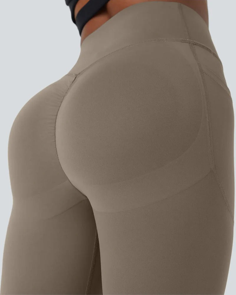 🔥Flash Sale🔥 High Waisted Butt Lifting Tummy Control Side Pocket Shaping Training Leggings