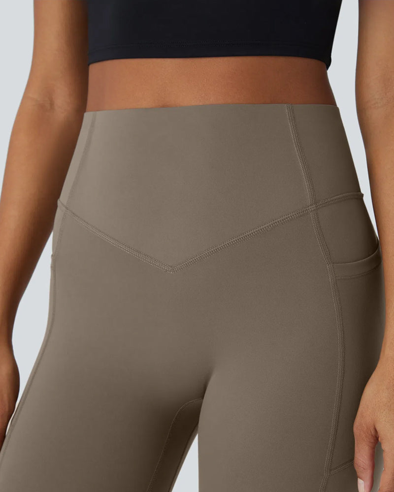 🔥Flash Sale🔥 High Waisted Butt Lifting Tummy Control Side Pocket Shaping Training Leggings